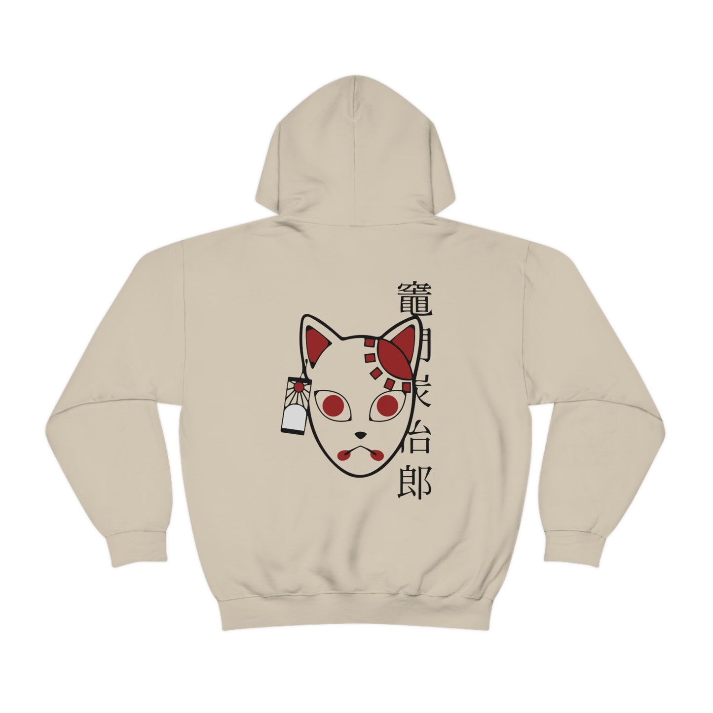 Tanjiro Fox Mask (Demon Slayer) Hoodie
