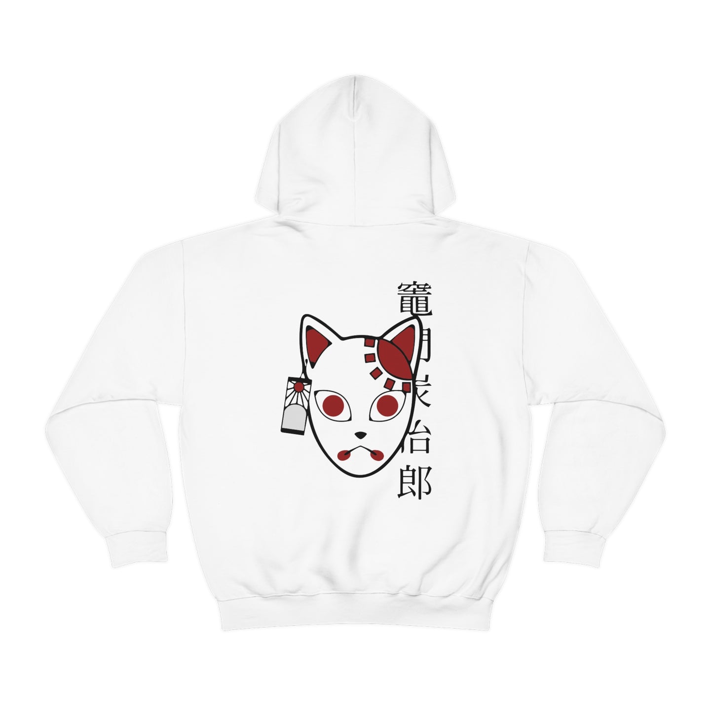 Tanjiro Fox Mask (Demon Slayer) Hoodie