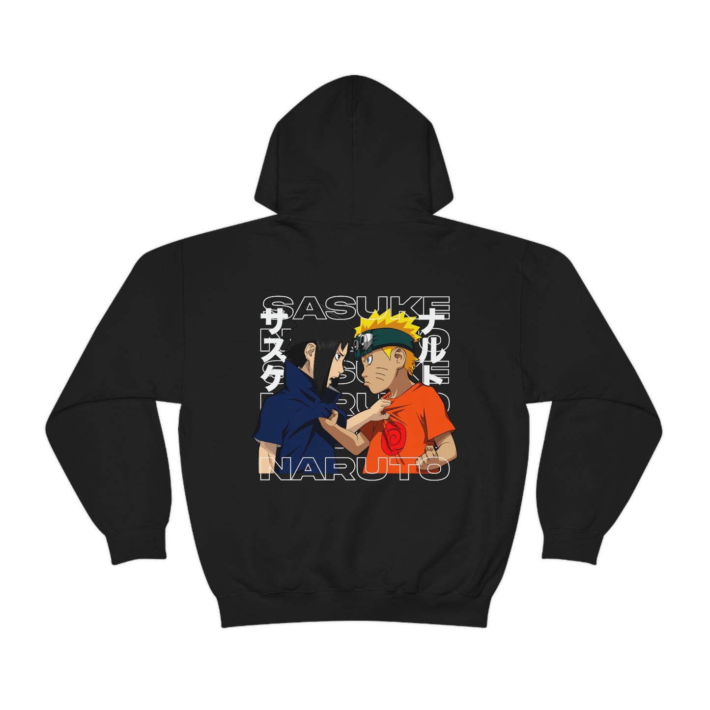 Naruto & Sasuke Rivals (Naruto) Hoodie