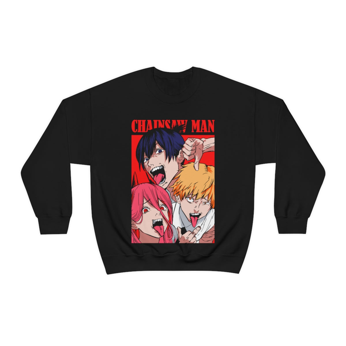 Power, Denji and Aki (Chainsaw Man) Sweatshirt