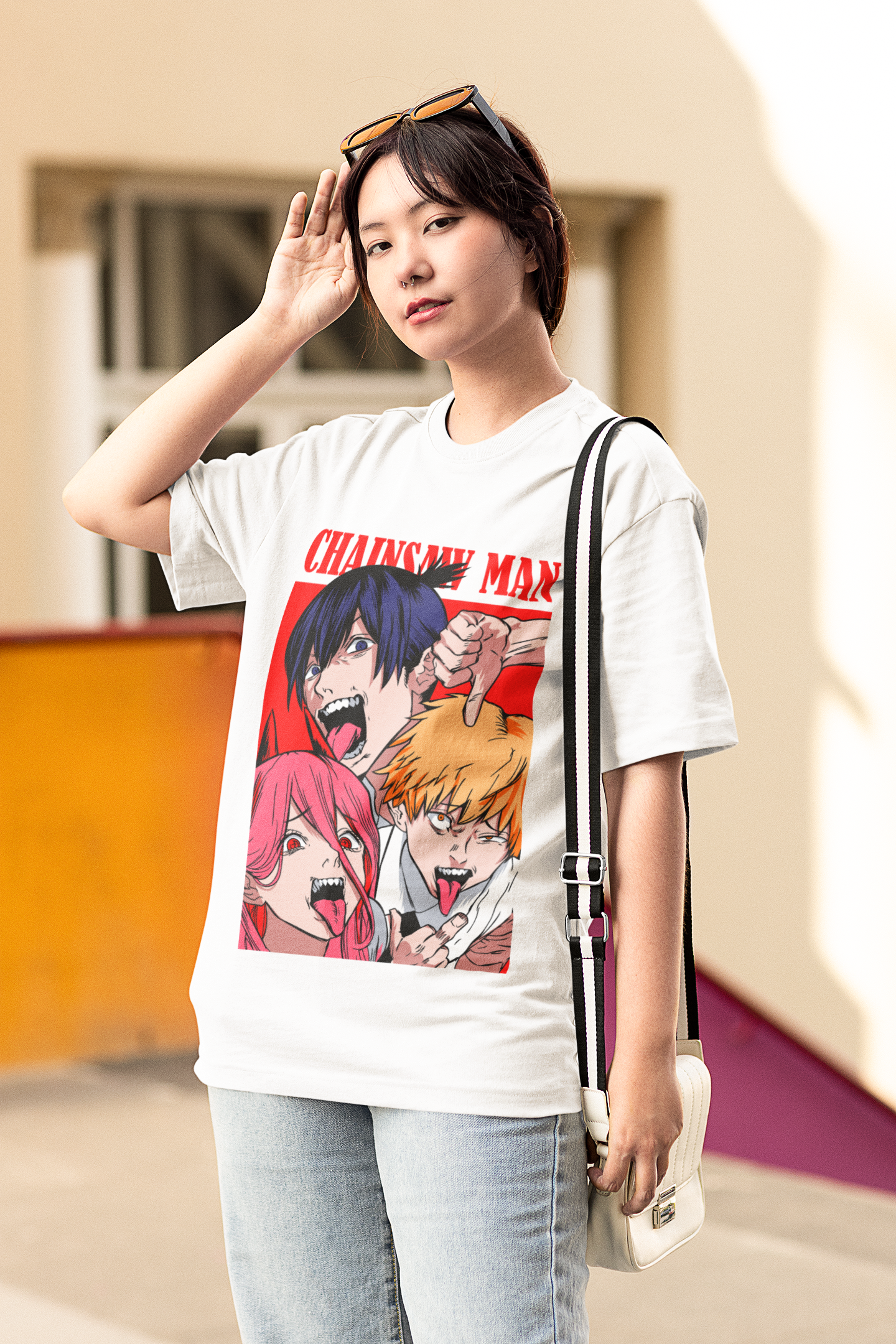 Power, Denji and Aki (Chainsaw Man) T-Shirt